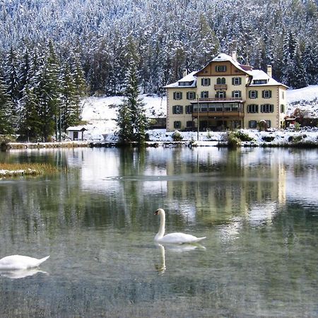 Hotel Baur Am See Toblach Exterior foto